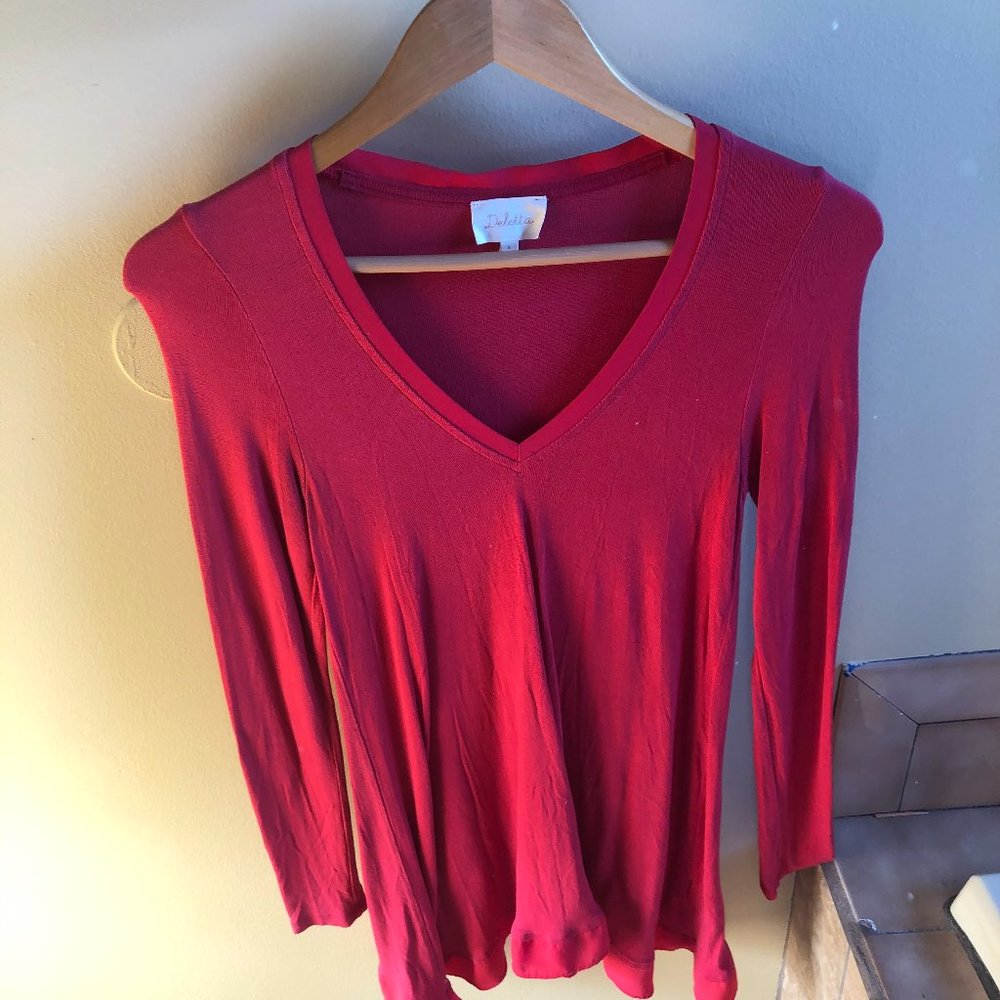 Pink Long Sleeve Shirt